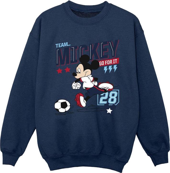 Produktbild Disney Mickey Mouse Team Mickey Football Sweatshirt Jungen (128)