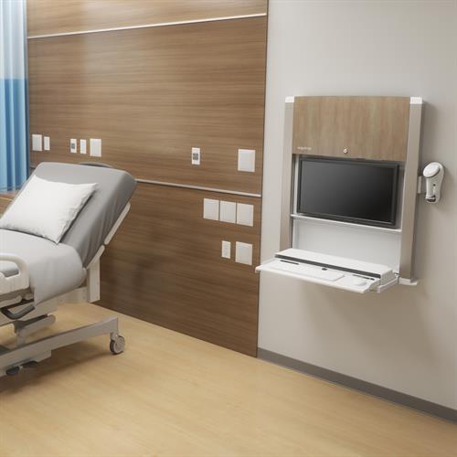 Produktbild Ergotron CareFit 24inch Sit-Stand Enclosure Snow (Wand, 27")