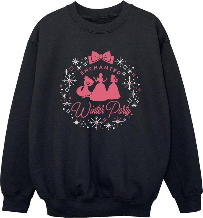 Disney Princess Winter Party Sweatshirt Jungen (128)