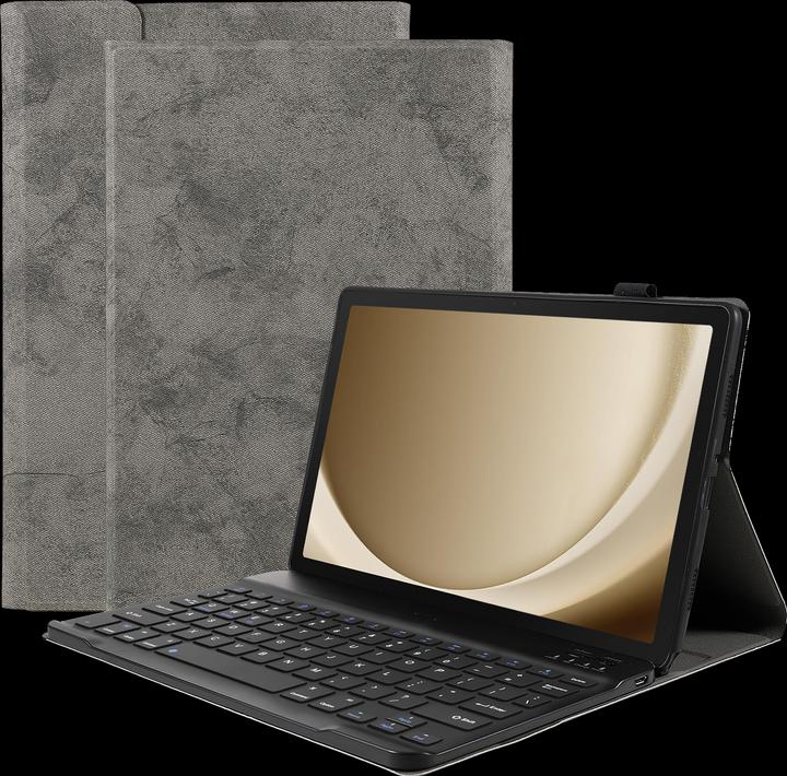 Produktbild Cazy Tastatur Hülle Kompatibel mit Samsung Galaxy Tab A9+ - Schutz Etui mit magnetisch Abnehmbarer (Eng. Int., Galaxy Tab A9+)