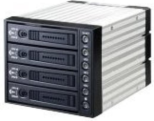 Joujye ST-3141SS, Backplane 4 in 3 Hotswap, nero, S-ATA
