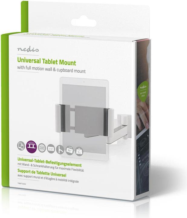 Immagine prodotto Nedis Supporto per tablet - 7-12" - Completamente mobile - Applicazione: A parete