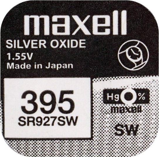 Immagine prodotto Maxell Cella a bottone SR927SW 10 pezzi (10 pz., SR57, 55 mAh)