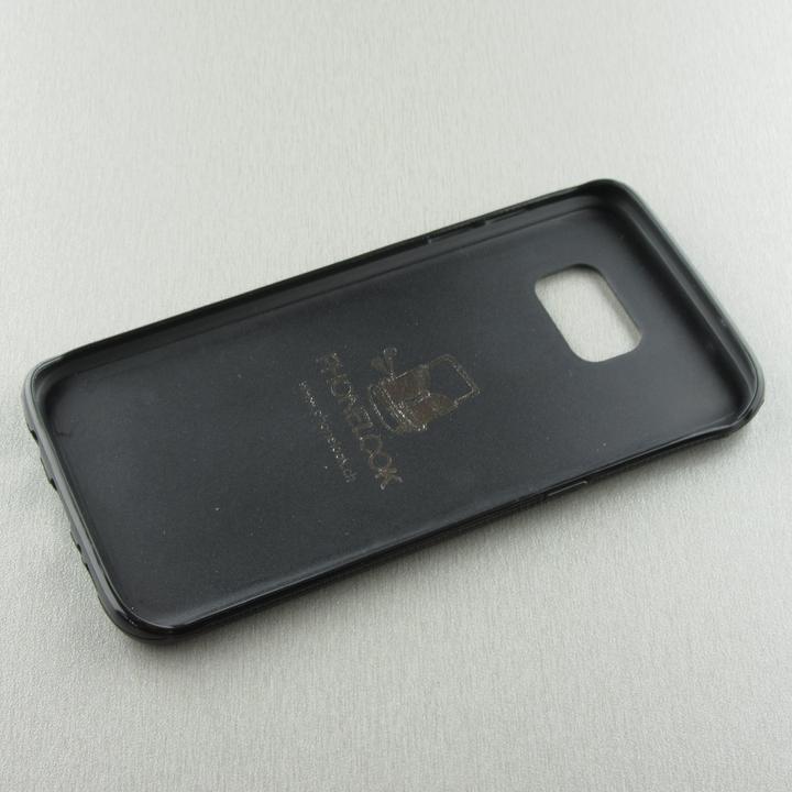 Actual product image PhoneLook Coque Silicone rigide noir Cool Cities Directions