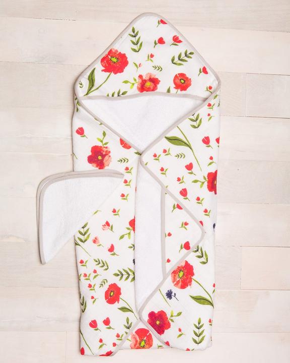 Image du produit little unicorn Ensemble de serviettes à capuche