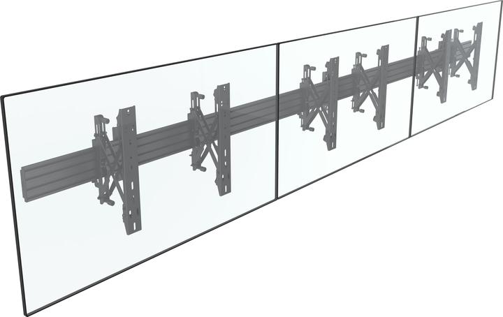 Actual product image equip Pro - Bracket for flat screen - Steel - Black - Screen size: 76.2-165. (Wall, 65", 30 kg)