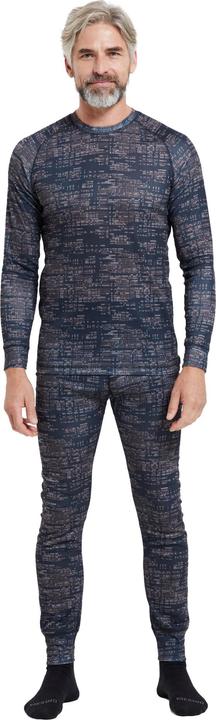 Actual product image Mountain Warehouse Mens Talus Printed Long-Sleeved Thermal Top (S)