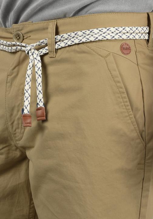 Immagine prodotto Blend Ragna Pantaloncini Chino Shorts Panno Corti Da Uomo con cintura In Cotone 100% Regular- Fit (XL)