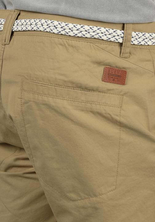 Immagine prodotto Blend Ragna Pantaloncini Chino Shorts Panno Corti Da Uomo con cintura In Cotone 100% Regular- Fit (XL)