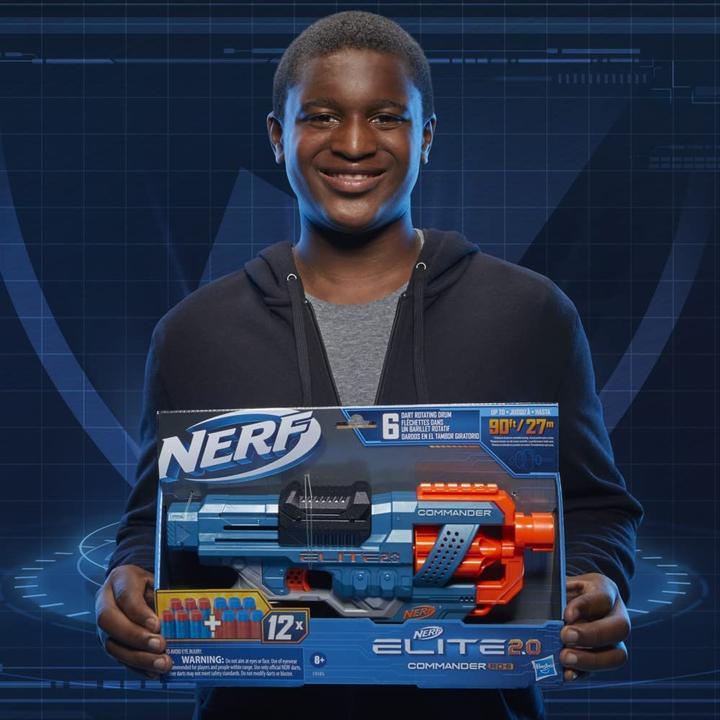 Actual product image Nerf Elite 2.0 Commander RD-6