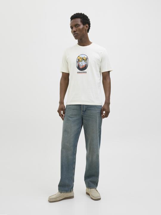 Produktbild Jack & Jones Gedruckt Rundhalsausschnitt T-shirt T-shirt (L)