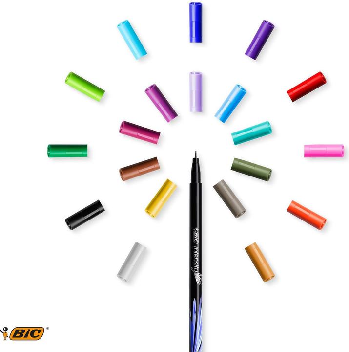 Produktbild Bic INTENSITY FINE - Feinschreiber (Mehrfarbig, 20 x)