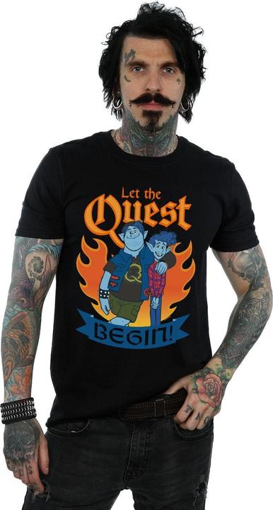 Immagine prodotto Disney Onward Let The Quest Begin Maglietta Uomo (4XL)