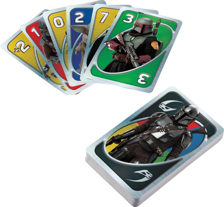 Actual product image Mattel Games Mandalorian (German)