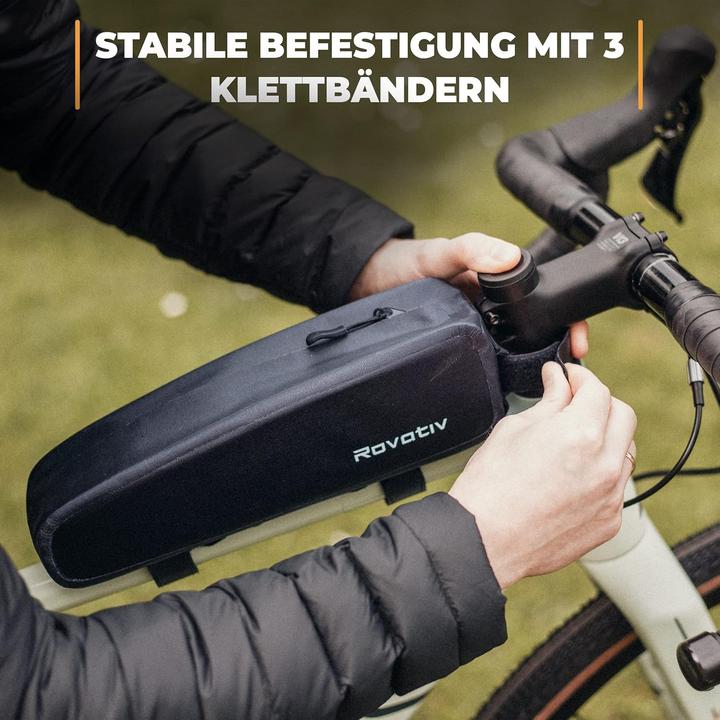 Actual product image Rovativ Bikepacking Oberrohrtasche (1.80 l, Luggage carrier bag)