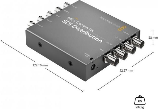 Immagine prodotto Blackmagic Distribuzione Mini Convertitore SDI (Digitale -> Digitale)