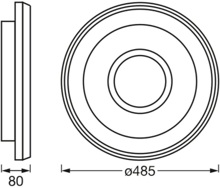 Actual product image Ledvance Smart+ Orbis Ceiling (3350 lm)