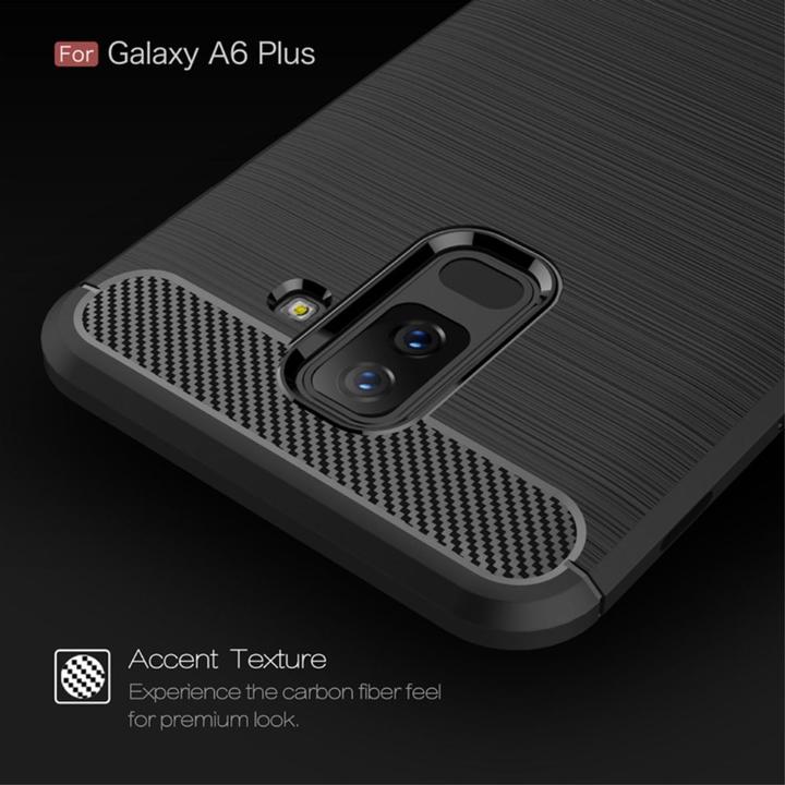 Produktbild König Design Handyhülle für Samsung Galaxy A6 Plus (2018) Schutzcase Backcover Bumper Blau (Nokia X6 2018)