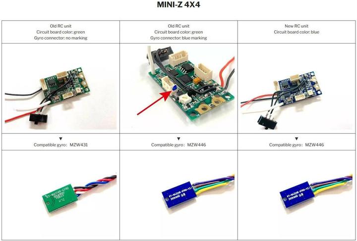 Actual product image Kyosho Gyro Mini-Z Gyro Unit 2.0 MZW446
