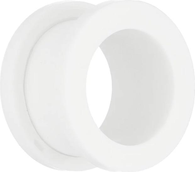 Produktbild Star Piercing Flesh Tunnel weiss (ohne Messing, Acryl)