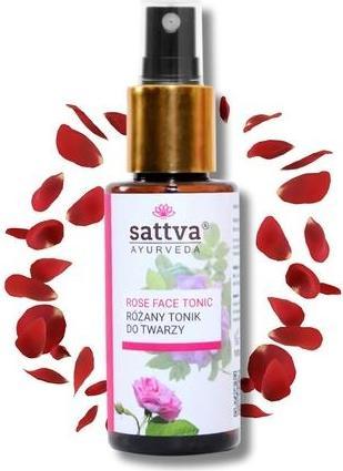 Actual product image Sattva Ayurveda 100 ml Rose Face Tonic - Sattva (Tonic water, 100 ml)