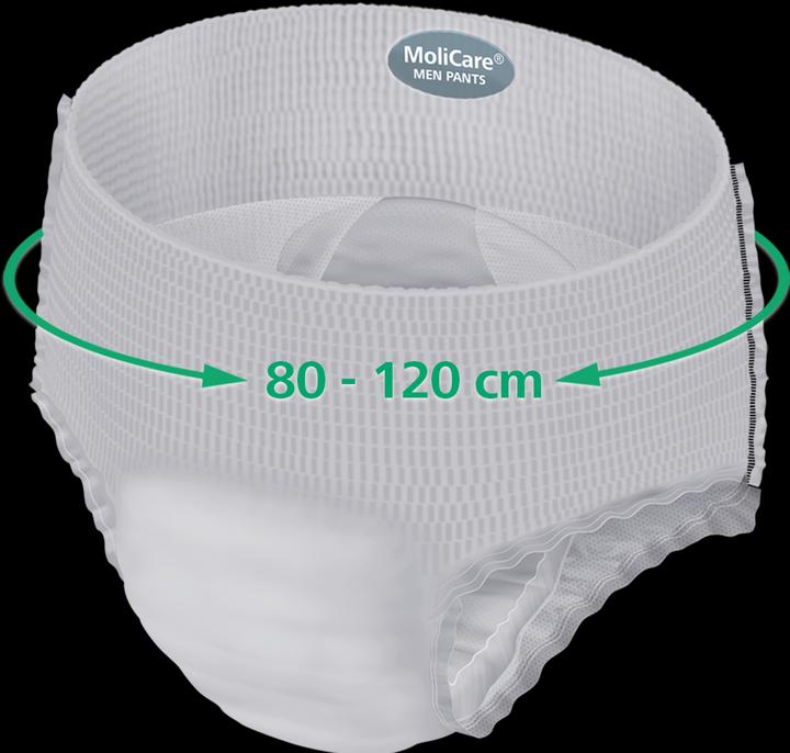 Actual product image MoliCare Men Pants 5 Incontinence Pants (8 x, M)