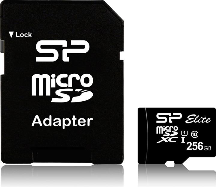 Silicon Power elite (256 GB, microSDXC, U1, UHS-I)