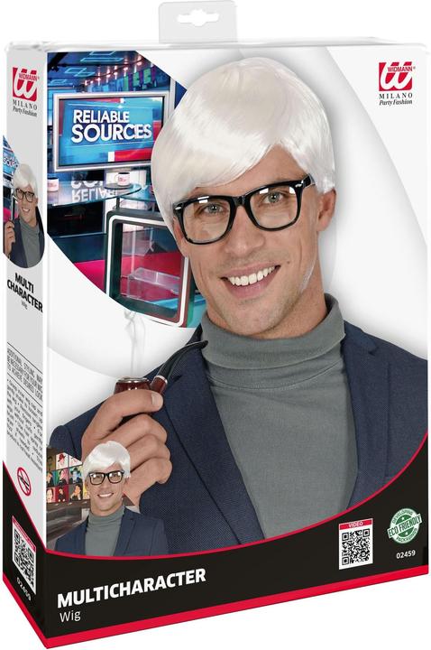Produktbild Widmann Perücke für Herren Haare weiss