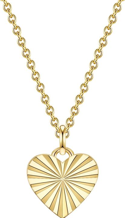 Immagine prodotto Glanzstücke München Catena da donna in argento giallo 40,0 cm + 5,0 cm di estensione - 28511 (Argento, 40 - 45 cm)