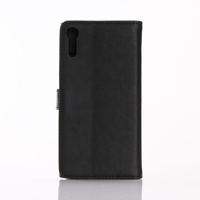 Produktbild MU Classic Crazy Horse Leder Cover (Sony Xperia XZ)