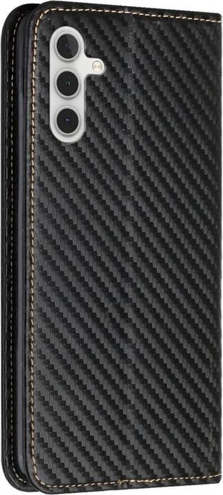Produktbild Cover-Discount Carbon Look Flip Case blau (Samsung Galaxy S24)