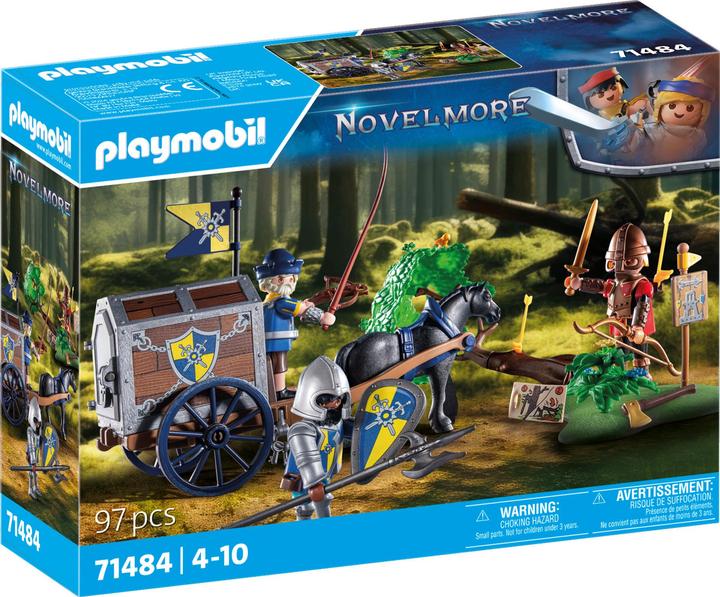 Image du produit Playmobil 71484 Attaque de camion de transport (71484, Playmobil Novelmore)