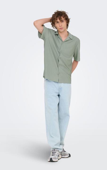 Produktbild Only & Sons Onskari Life Rlx Resort Ss Plizze Shirt (L)