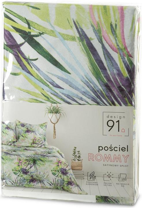 Actual product image Eurofirany D91/POS/ROMMY 160X200 70X80/X2 (Duvet cover, 160 x 200 cm, 70 x 80 cm)