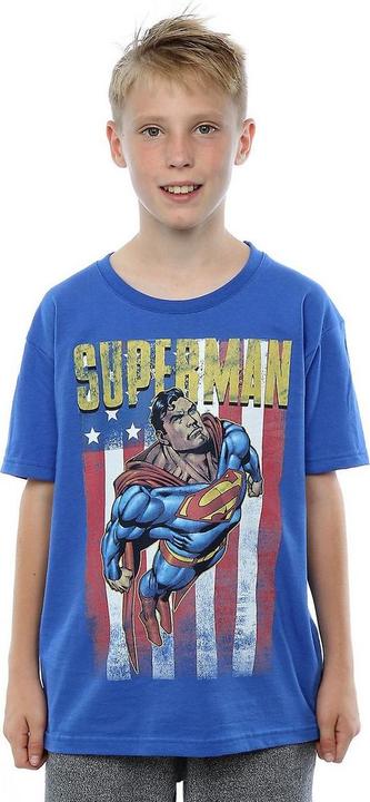 Actual product image Superman Boys Flight Cotton T-Shirt (128)