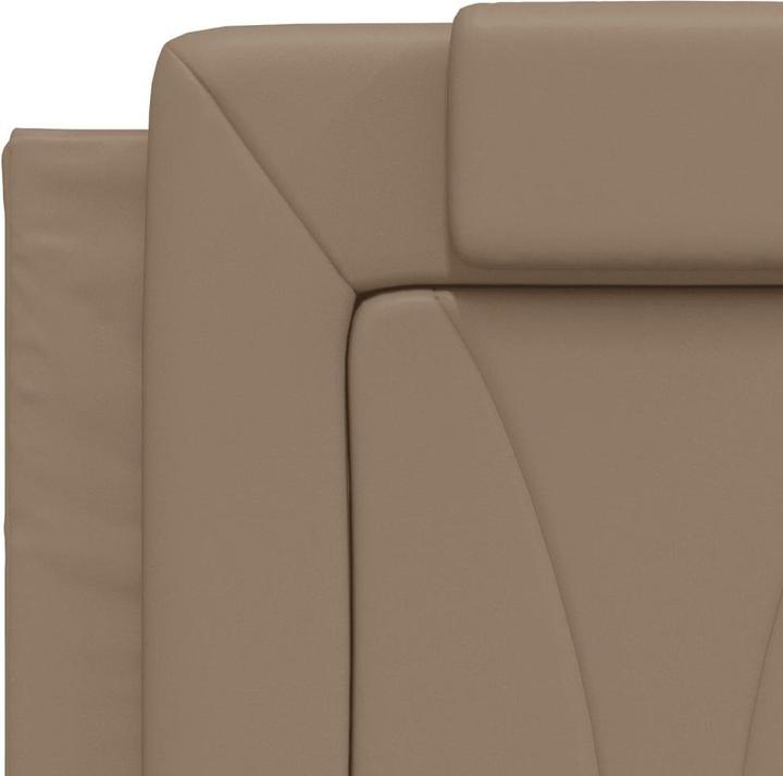 Image du produit VidaXL Lit avec matelas 120 x 200 cm similicuir (120 x 200 cm)