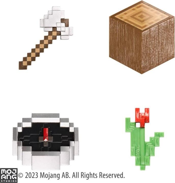 Image du produit Noble Collection Minecraft Loot Chest Forest 10 cm