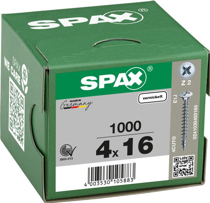 Actual product image Spax Chipboard screws (1000 Screws per piece)