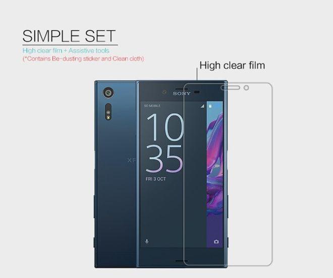 Produktbild Nillkin Super Clear (1 Stück, Sony Xperia XZs, Sony Xperia XZ)
