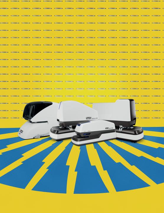 Actual product image Rexel Optima 70 Elektro-Heftgerät (70 Sheets)