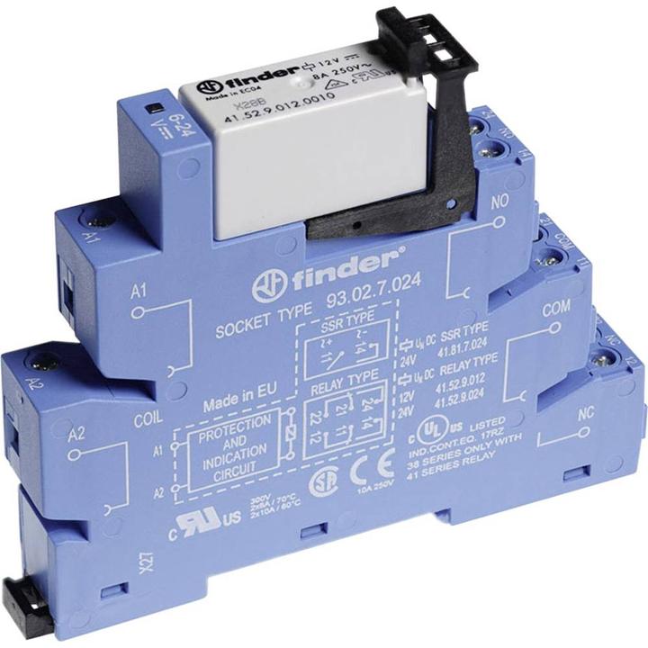 Produktbild Finder Koppelrelais 8A 24VAC/DC Serie 38