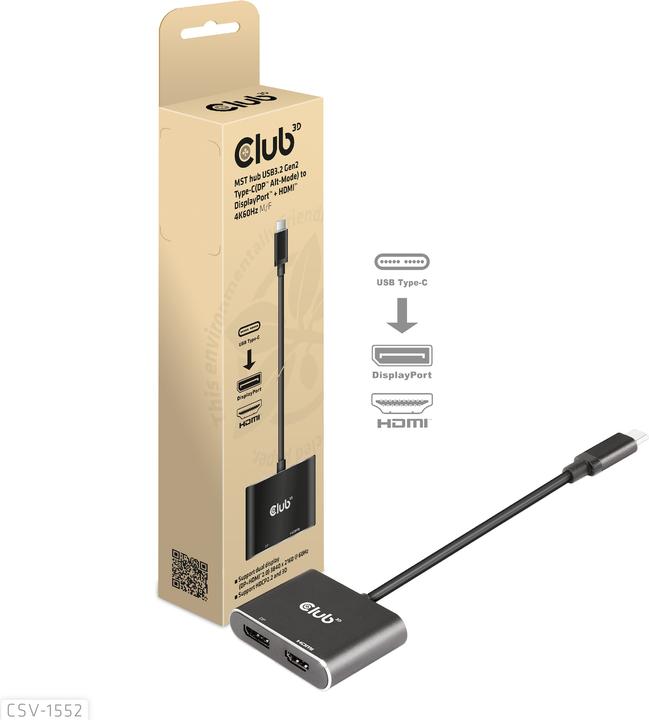 Produktbild Club 3D Usb-Hub (HDMI, USB, 5.90 cm)