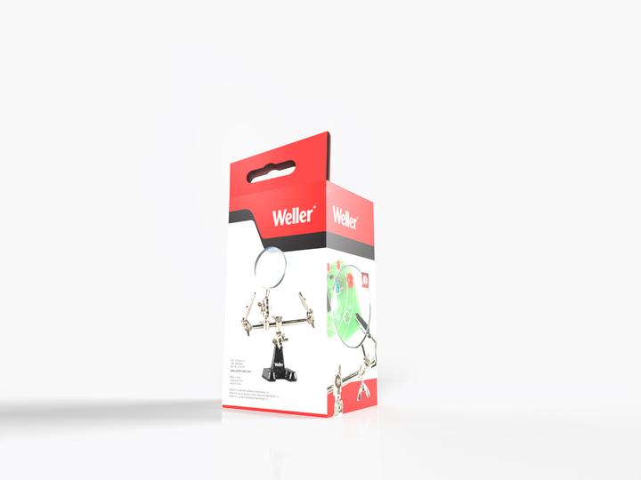 Produktbild Weller Erem Platinenhalter mit Lupe Vergrösserung x 4 (Dritte Hand)