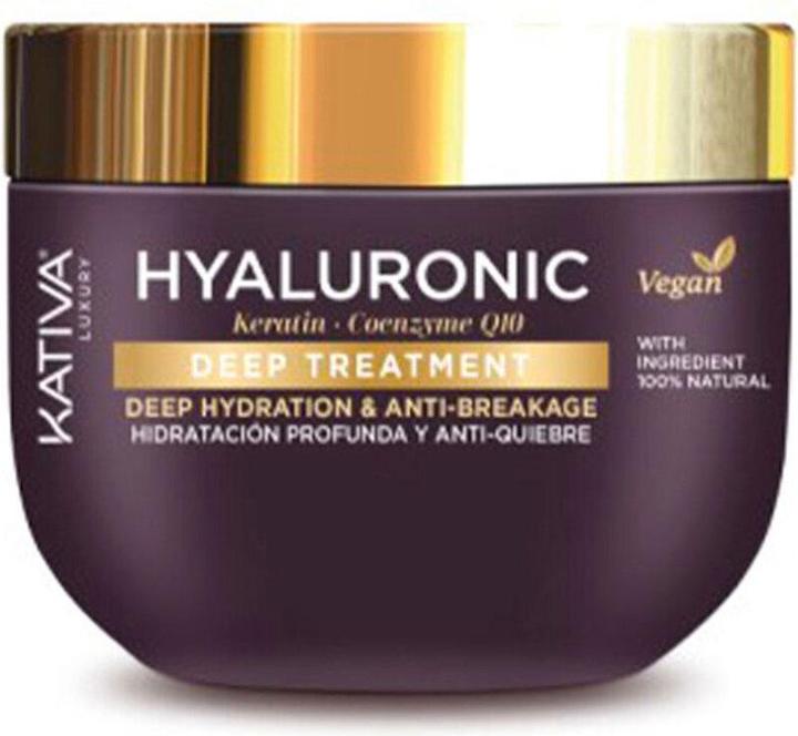 Produktbild Kativa Hyaluronsäure, Keratin und Coenzym Q10 Tiefenbehandlung 300ml (300 ml, Flüssiges Shampoo)