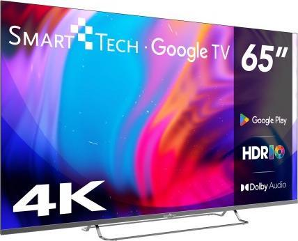 Produktbild Smart Tech Televisión LED UHD 65 65ug02v Google TV Google TV 4k Dolbi Audio Chromecast (65", LED, 4K)