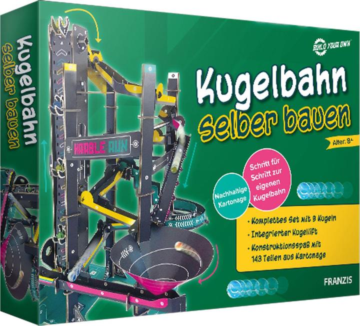 Produktbild Franzis Kugelbahn selber bauen