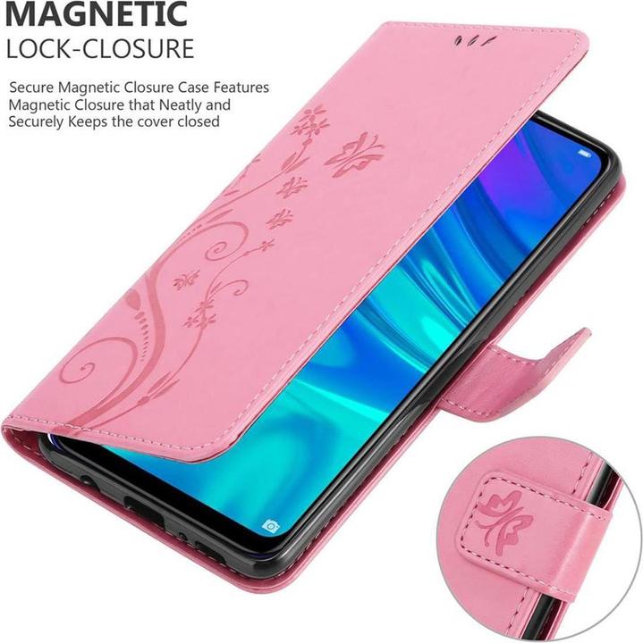 Image du produit Cadorabo Couverture du livre de fleurs (Huawei P Smart (2019), Honor 10 Lite)