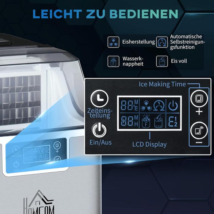 Produktbild Homcom Eiswürfelmaschine