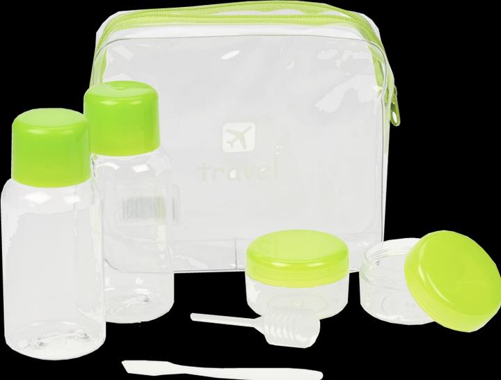 Actual product image Set with 2 cans + 2 bottles, 1 pipette, 1 spatula, coloured, plastic in bag