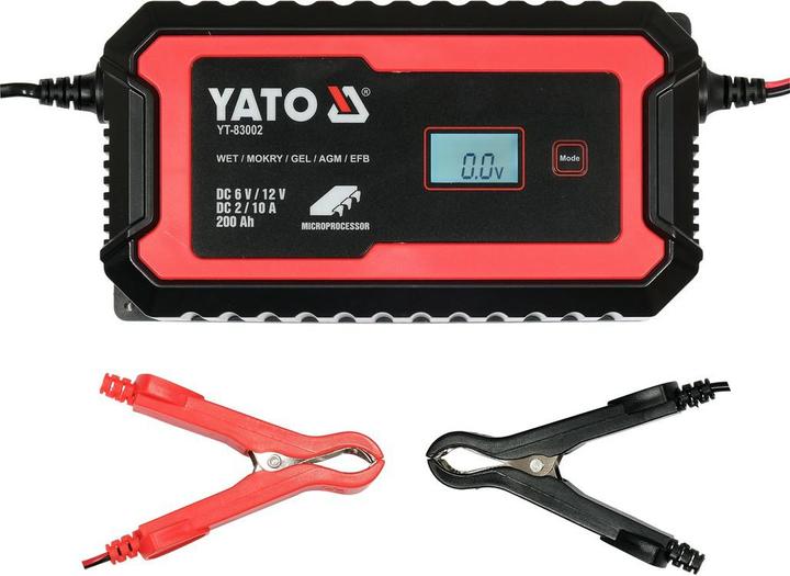 Actual product image Yato PROSTOWNIK ELEKTRONICZNY 6V/2A, 12V/10A